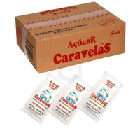 AUCAR CARAVELAS EM SACH C/400 UNIDADES